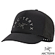 ARCTERYX始祖鳥 Curved Brim Trucker 高透氣LOGO棒球網帽.鴨舌帽_黑 product thumbnail 1