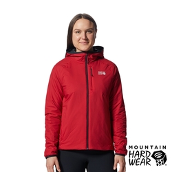 【Mountain Hardwear】Kor Strata Hoody W 防潑水連帽化纖外套 女款 警報紅 #1974121