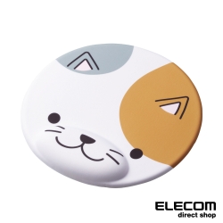 ELECOM 動物造型鼠墊-貓咪