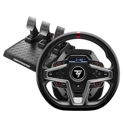 Thrustmaster T248, 賽車方向盤及磁性踏板, PS5, PS4, PC,