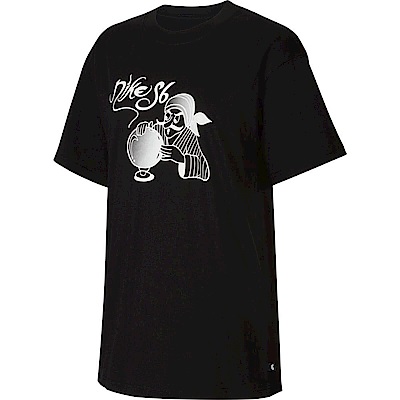 Nike As M SB Tee Fortune [CW1457-010] 男 短袖上衣 T恤 休閒 趣味 塗鴉 黑