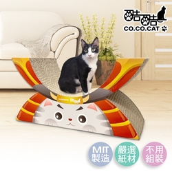 【Co.Co.Cat 酷酷貓】武士貓-100%台灣製紙箱貓抓板