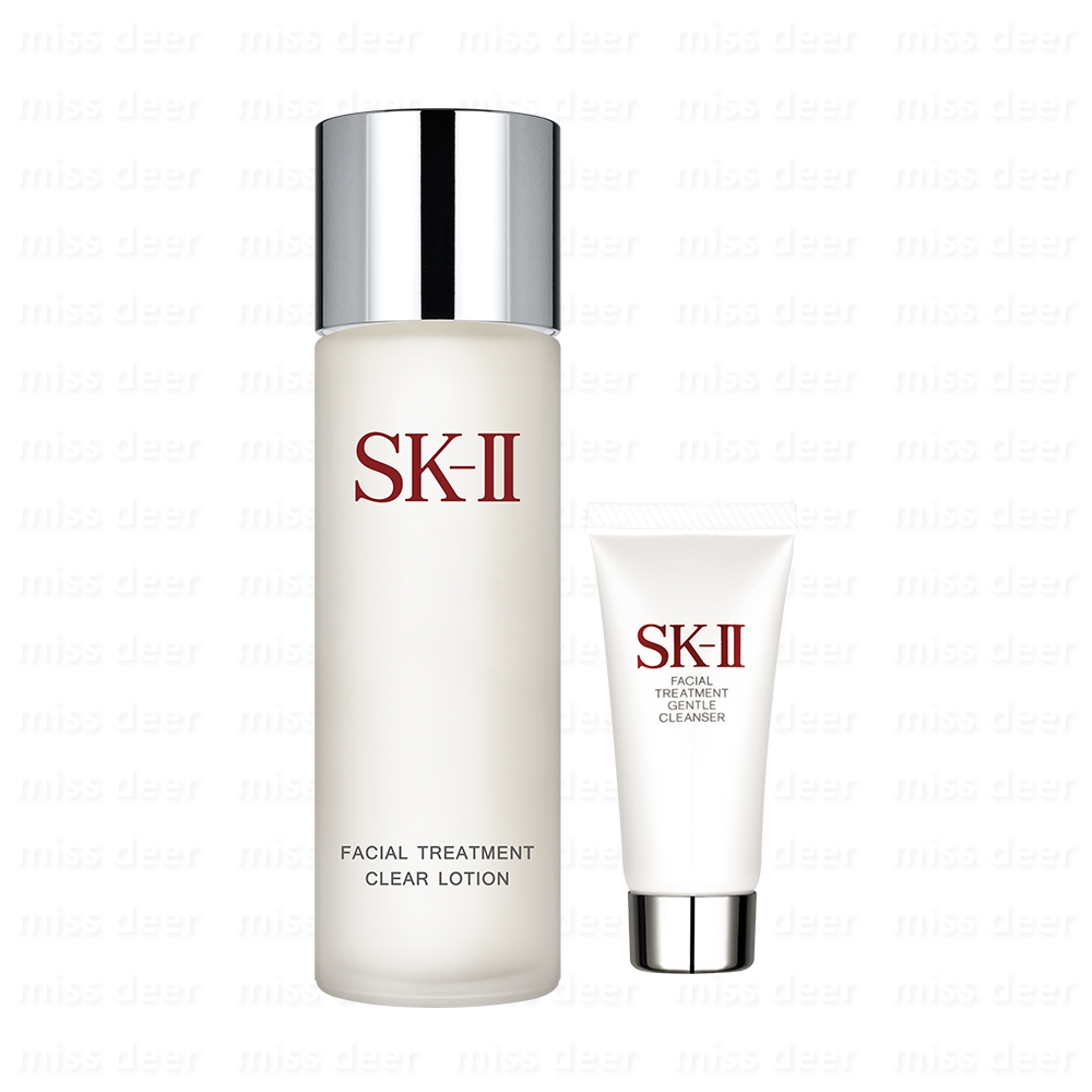 SK-II 亮采化妝水160ml(效期至2024.12) 贈全效活膚潔面乳20g