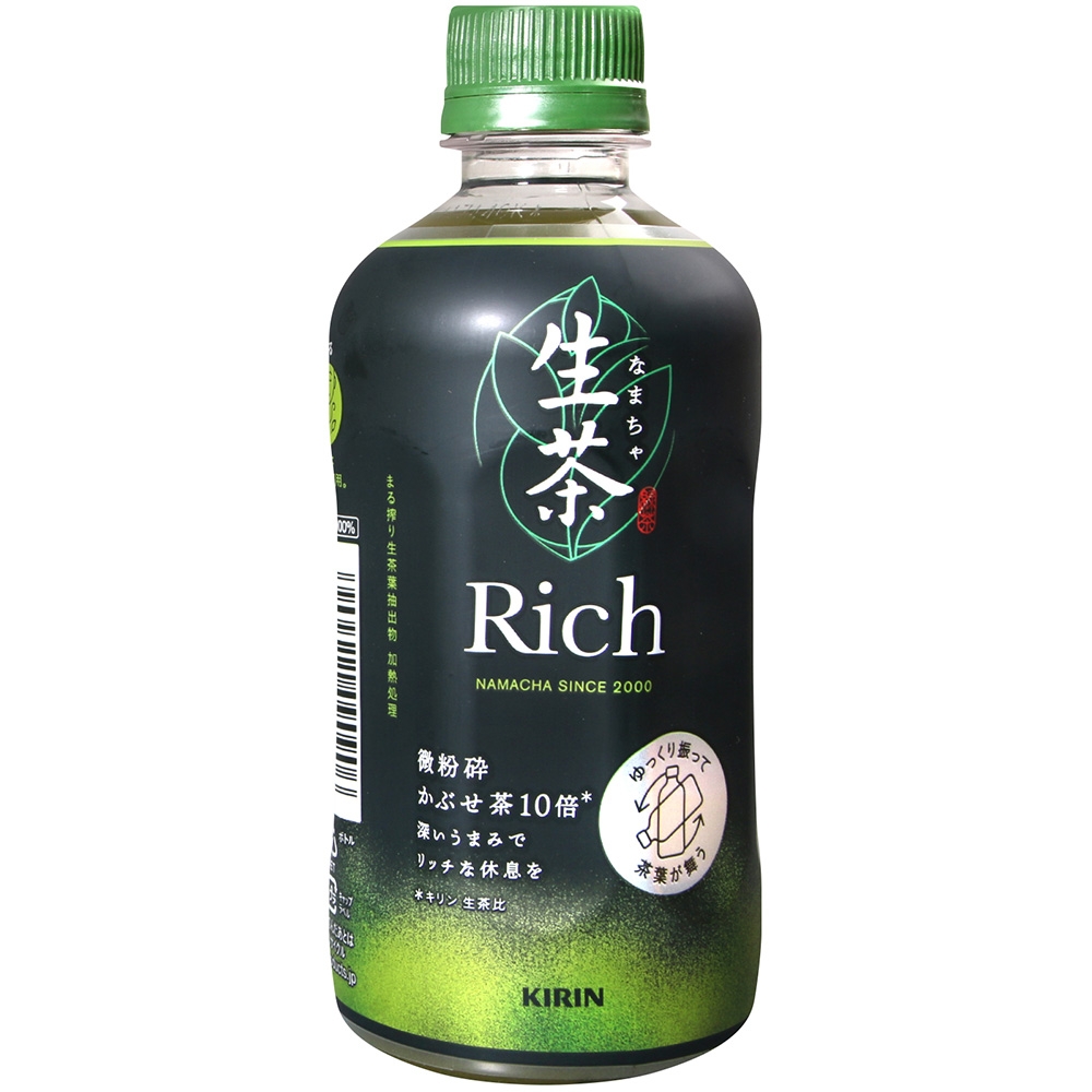 KIRIN麒麟 rich 生茶(400ml)