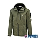 K-SWISS  Windbreaker 刷毛防風外套-男-橄欖綠 product thumbnail 1