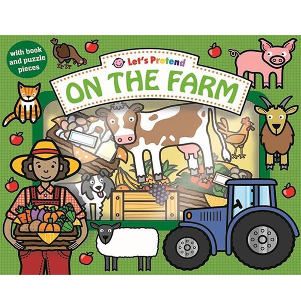 Let's Pretend：On The Farm 在農場硬頁掀翻操作書(英國版) | 拾書所