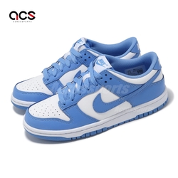 Nike 休閒鞋 Dunk Low GS 大童 女鞋 北卡藍 經典 低筒 百搭 CW1590-103