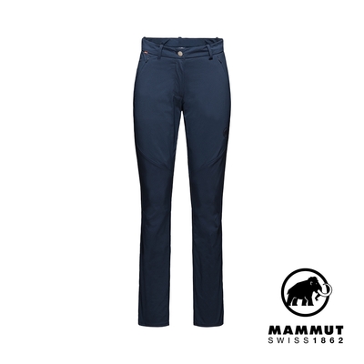 【mammut長毛象】 hiking pants 經典健行長褲 海洋藍 女款 #1022-00430