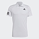 ADIDAS CLUB 3STR POLO 男短袖上衣 -白-GL5416 product thumbnail 1