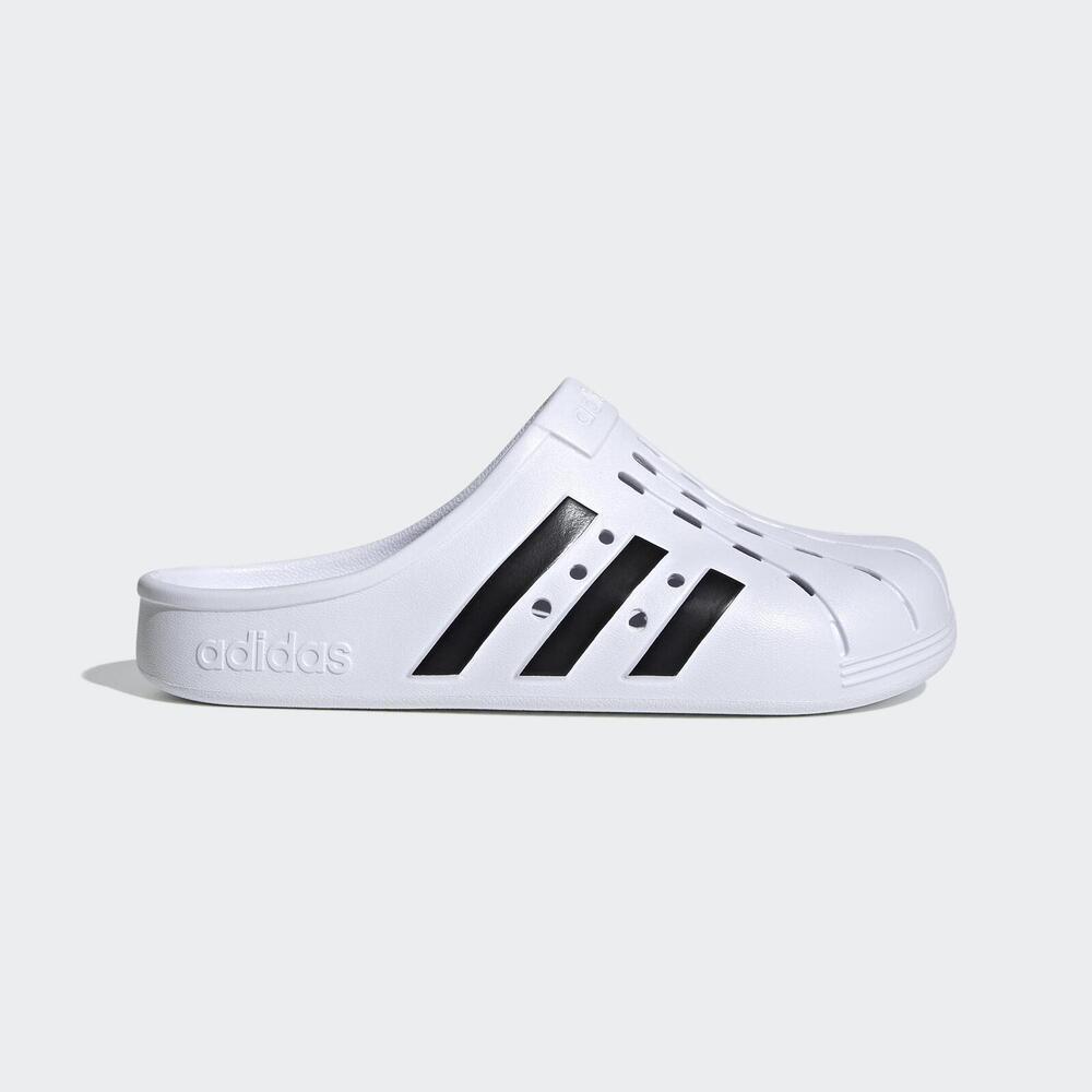 Adidas Adilette Clog [FY8970] 男女鞋 運動 休閒 拖鞋 涼鞋 夏天 游泳 海邊 愛迪達 白