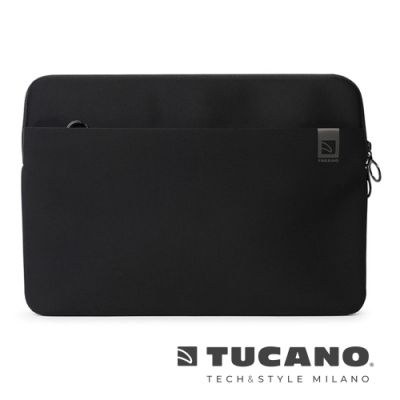 義大利 TUCANO Top 頂級防滑落筆電袋 16吋 - 黑色