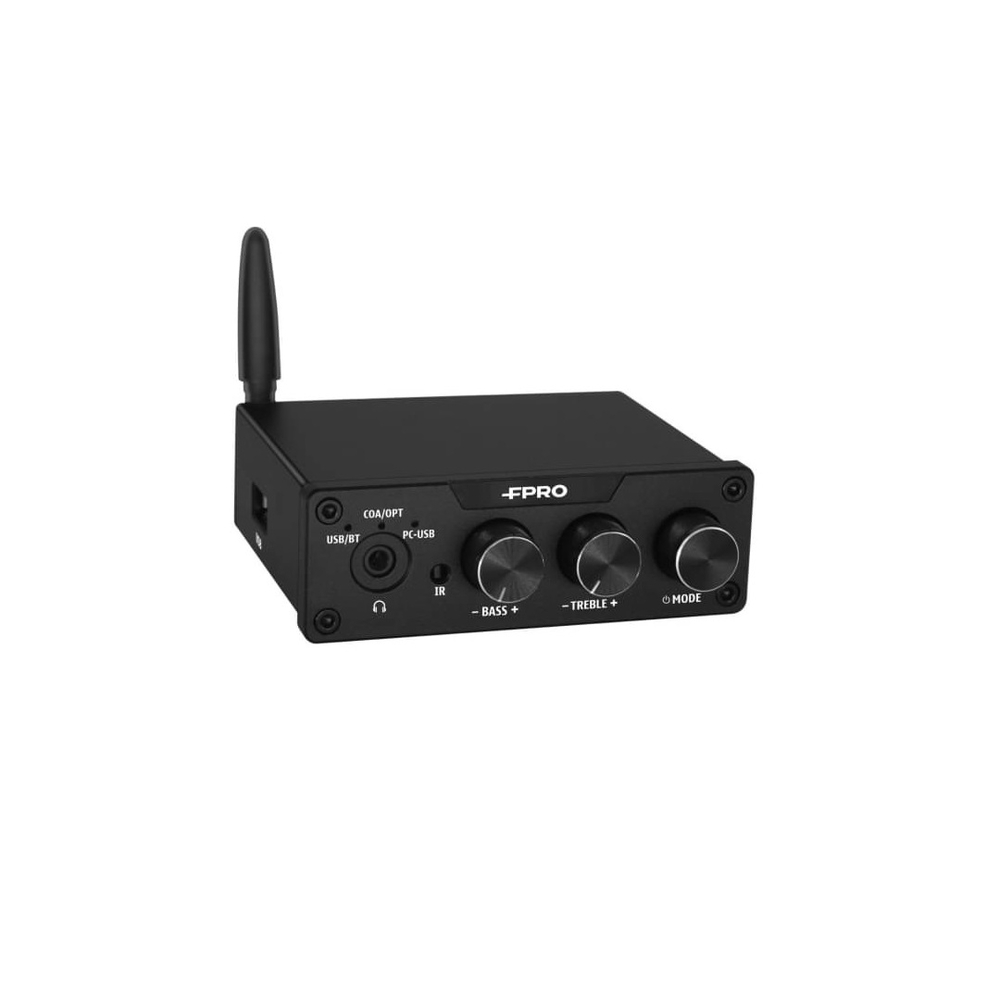 FPRO U53 HIFI數位DAC 前級音樂播放機 / 耳擴 一體機 (藍芽/USB/光纖輸入)