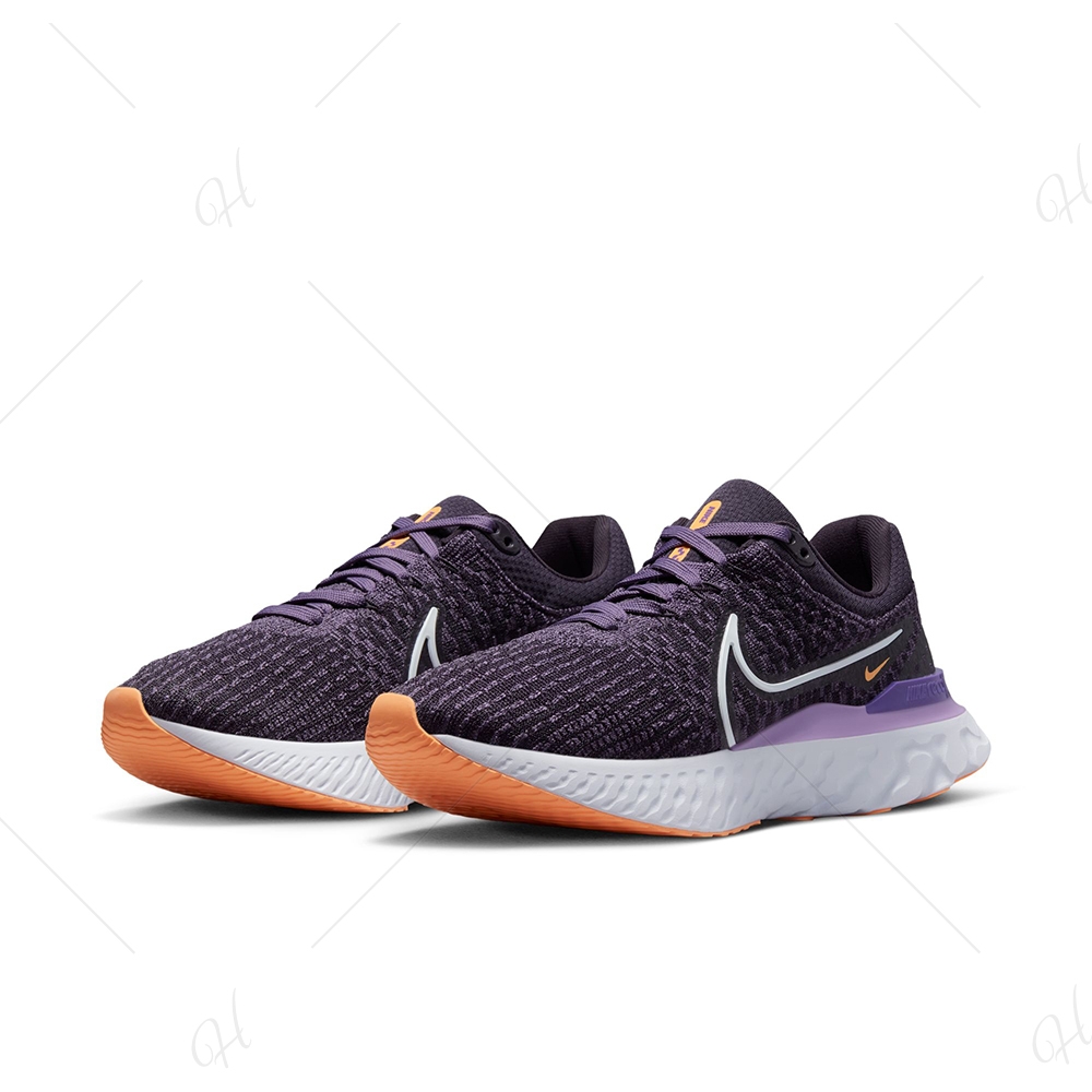 NIKE 慢跑鞋 運動鞋 緩震 女鞋 黑紫 DD3024502 W REACT INFINITY RUN FK 3