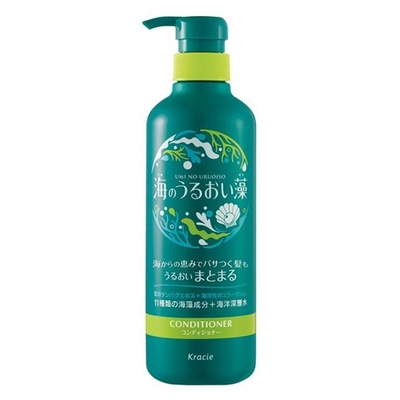 日本【KRACIE】海藻深層水潤澤潤髮乳490ml