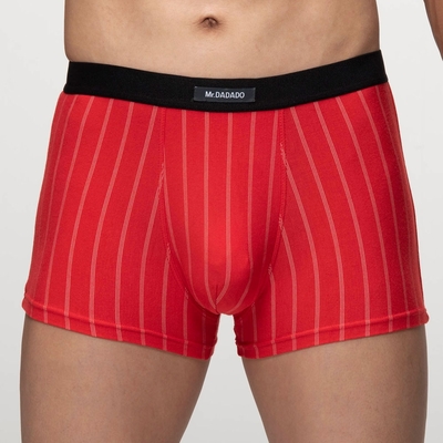 DADADO-機能系列 M-3L貼身四角男內褲(紅) 超細莫代爾木漿纖維-GH5856RS