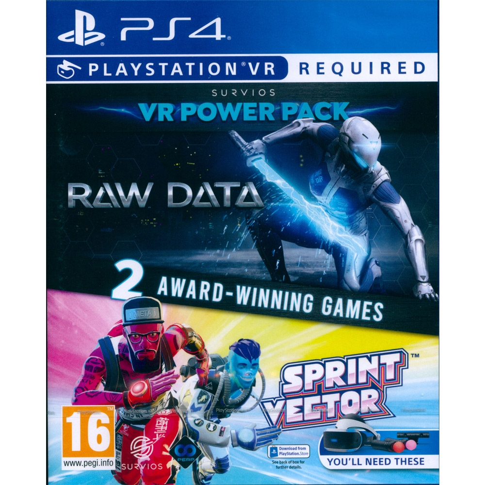 倖存者 VR 力量包 原生數據 + 疾速軌跡 Survios VR Power Pack - PS4 英文歐版 PSVR專用