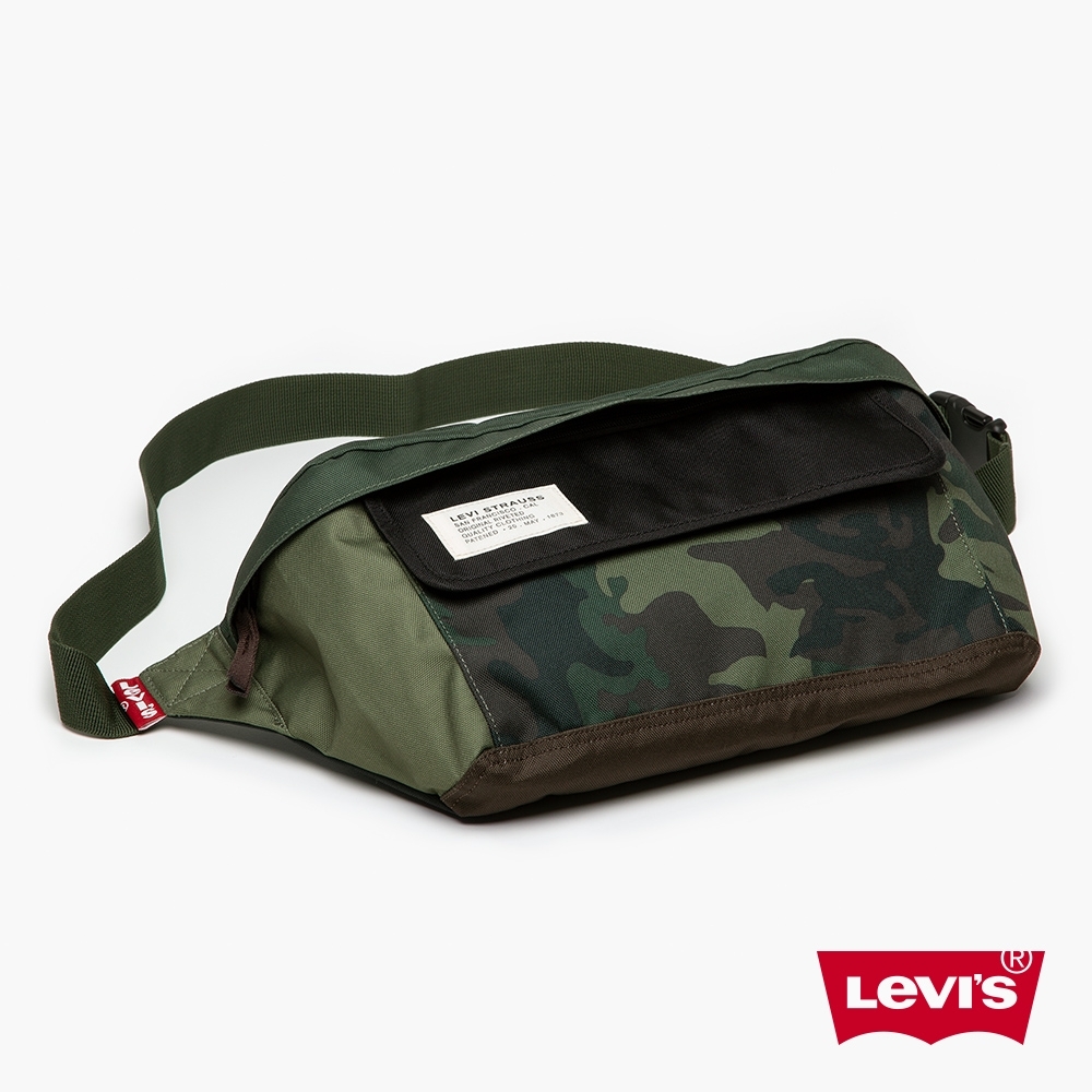 Levis 男女同款 肩背包 重軍裝迷彩