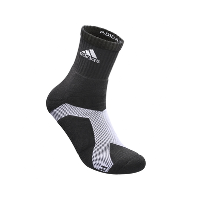 adidas 襪子 P3 1 Explosive Mid 男女款 黑 白 X型包覆 中筒襪 運動襪 愛迪達 MH0008