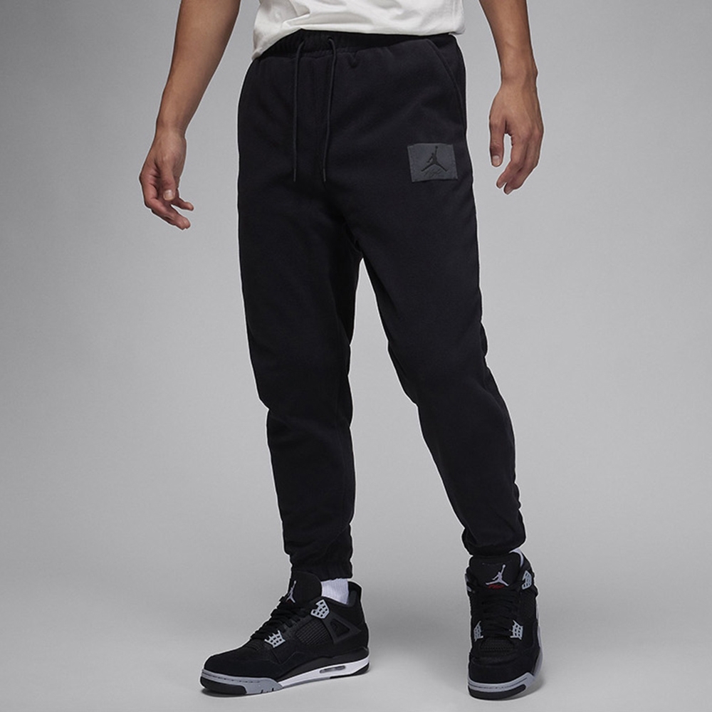 NIKE 長褲 男款 運動褲 AS M J ESS STMT FLC WNTR PANT 黑 FD7532-010