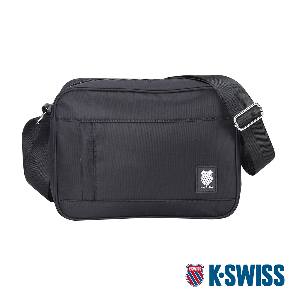 K-SWISS CT SHOULDER BAG運動斜背包-黑