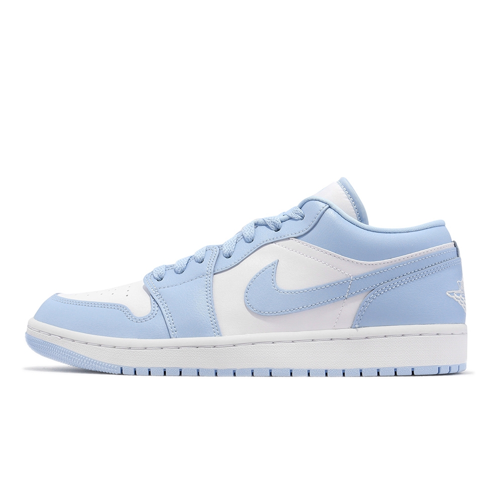 Nike 休閒鞋Wmns Air Jordan 1 Low 女鞋男段寶寶藍冰藍喬丹AJ1 DC0774