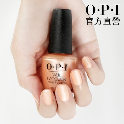 OPI 高跟鞋請準備 經典指甲油-NLP004．小黑蓋/夏日法則系列指彩/柔和桃/美甲彩繪/官方直營