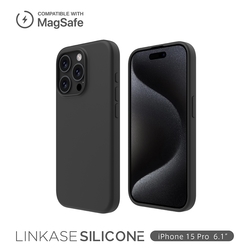 ABSOLUTE LINKASE SILICONE iPhone 15 Pro 6.1吋 MagSafe 類膚觸矽膠保護殼(多色可選)