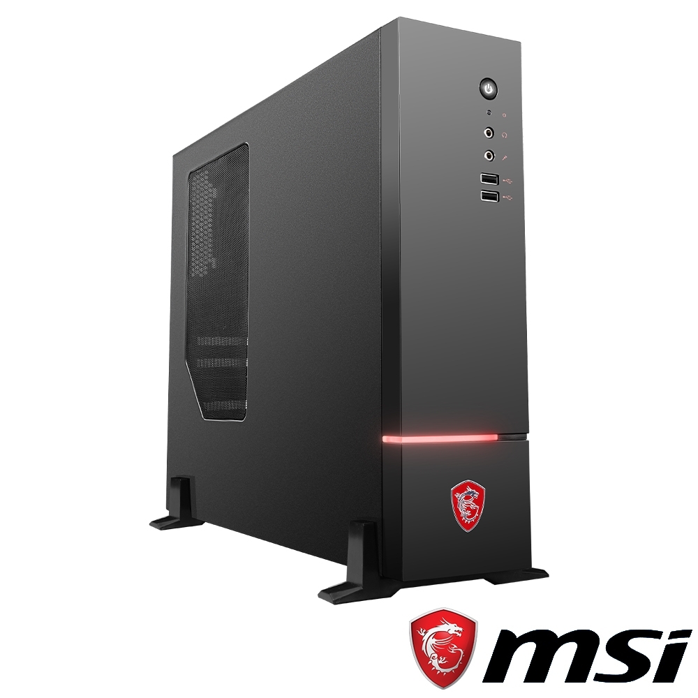 MSI 微星 Codex S 10SA-204TW 10代電競桌上型電腦(i5-10400F/8G/1T+256G SSD/GTX1650-4G/Win10)