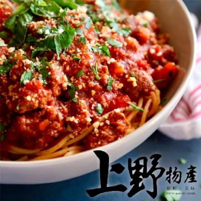 上野物產-黑胡椒肉醬義大利麵 x12包(麵體+醬料包 310g土10%/包)
