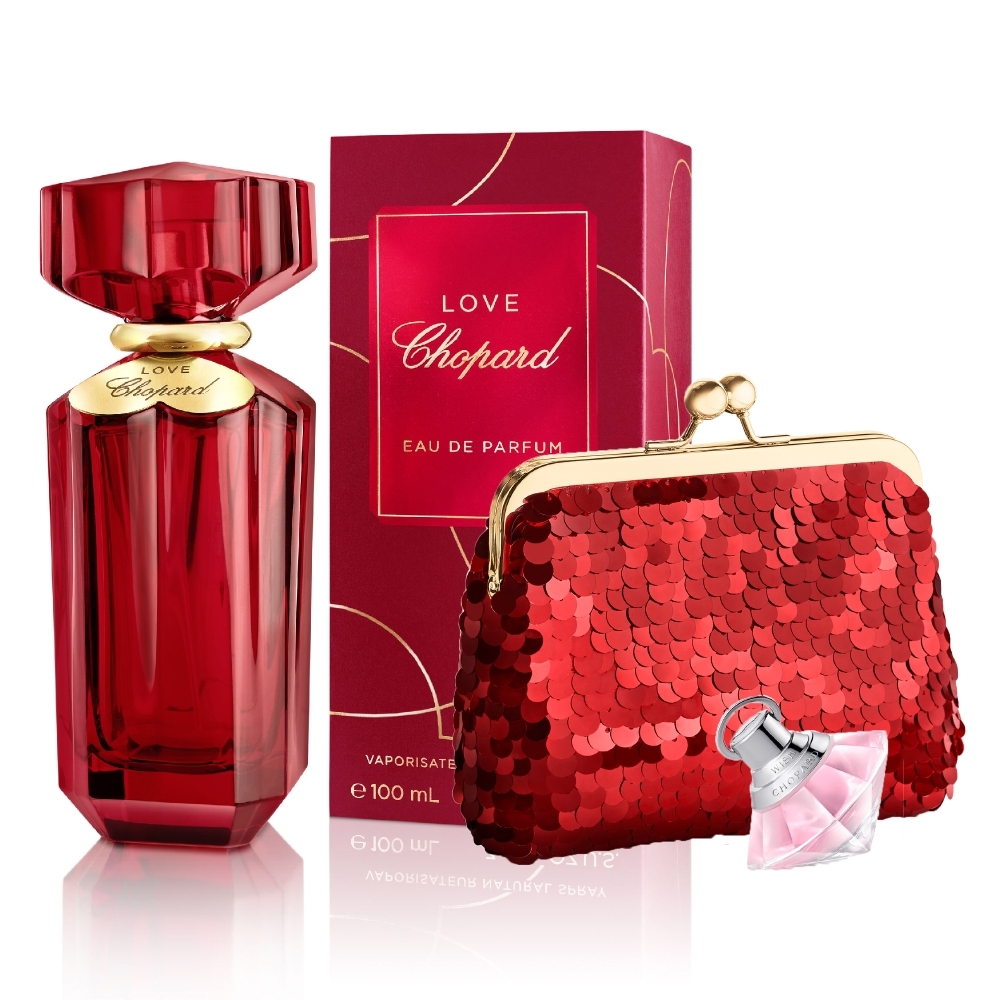 CHOPARD 愛在蕭邦淡香精100ml(贈手拿包+隨機小香*1)