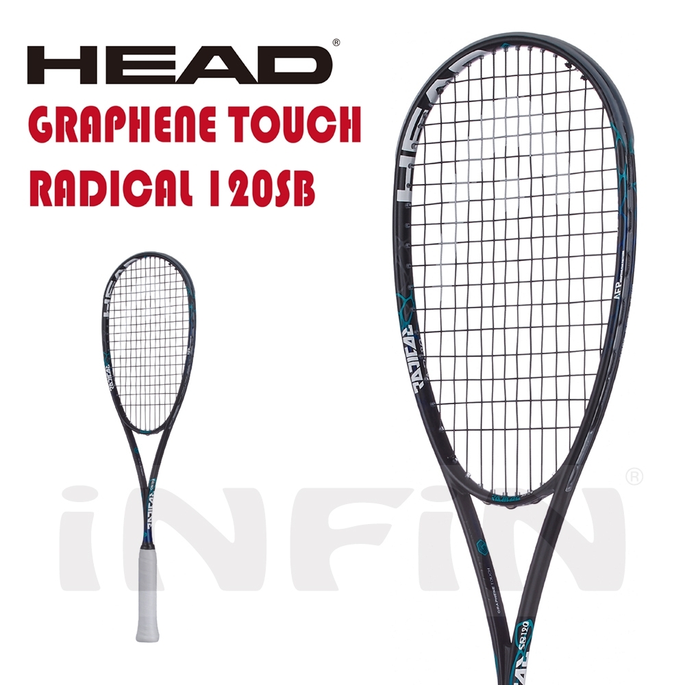 HEAD】壁球拍GRAPHENE TOUCH RADICAL SB 120g 深藍/白210058 | 壁球