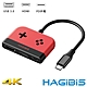 HAGiBiS海備思 Type-c轉USB3.0/PD/4K HDMI switch擴充器 product thumbnail 5