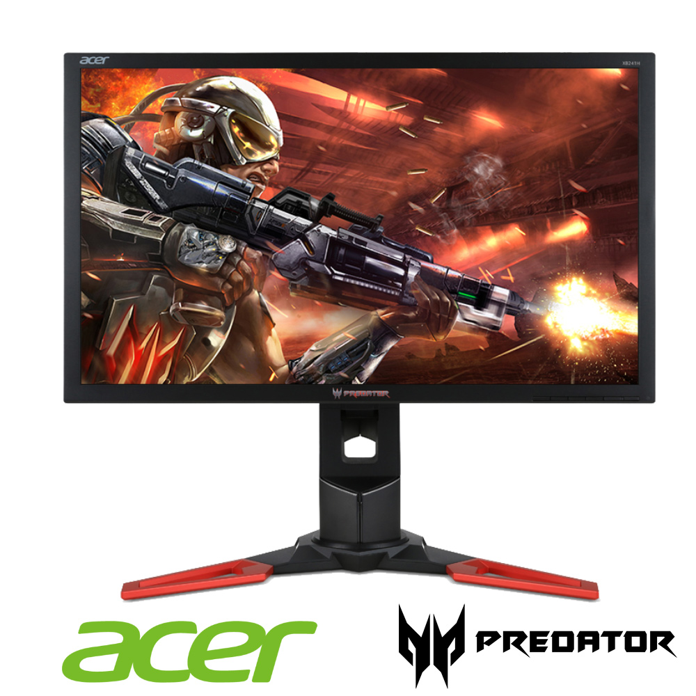 acer XB241H 24型 極速電競螢幕Predator | 24型螢幕 | Yahoo奇摩購物中心