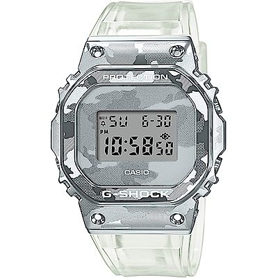 CASIO G-SHOCK 冰酷迷彩5600運動錶(GM-5600SCM-1)