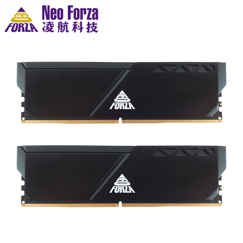 Neo Forza 凌航 TRINITY DDR5 5600 32G(16G*2)電競超頻記憶體(黑色)CL40