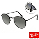 RayBan雷朋 復古圓框款 ROUND METAL 太陽眼鏡/黑-灰漸變#RB3447N 00271-53mm product thumbnail 1