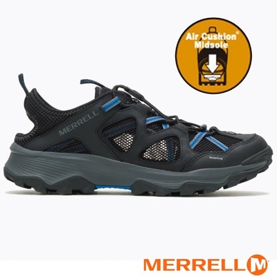 【MERRELL】男 SPEED STRIKE LTR SIEVE 多功能透氣水陸兩用鞋.休閒運動鞋_ML135163 黑/寶藍