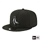 NEW ERA 9FIFTY METAL STACK 紅襪 黑/黑 product thumbnail 2