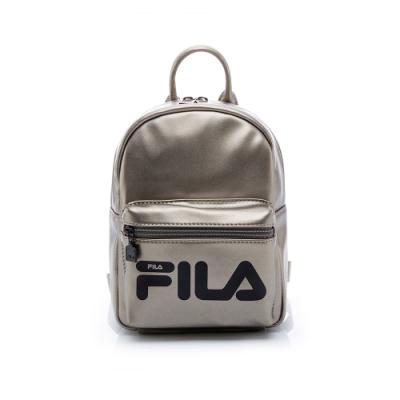 FILA LOGO小後背包-古銅金 BPT-5413-GD