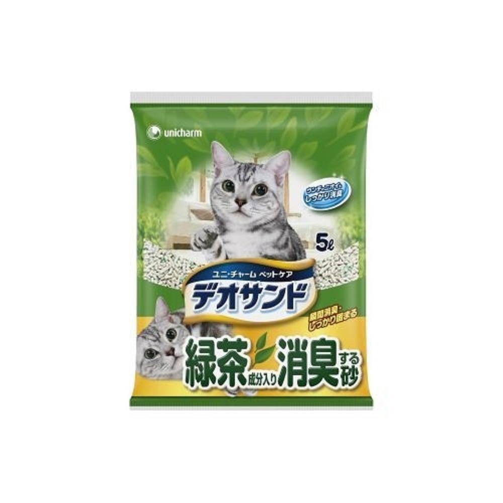 【2入組】日本Unicharm消臭大師尿後消臭礦砂 3種香味 5L