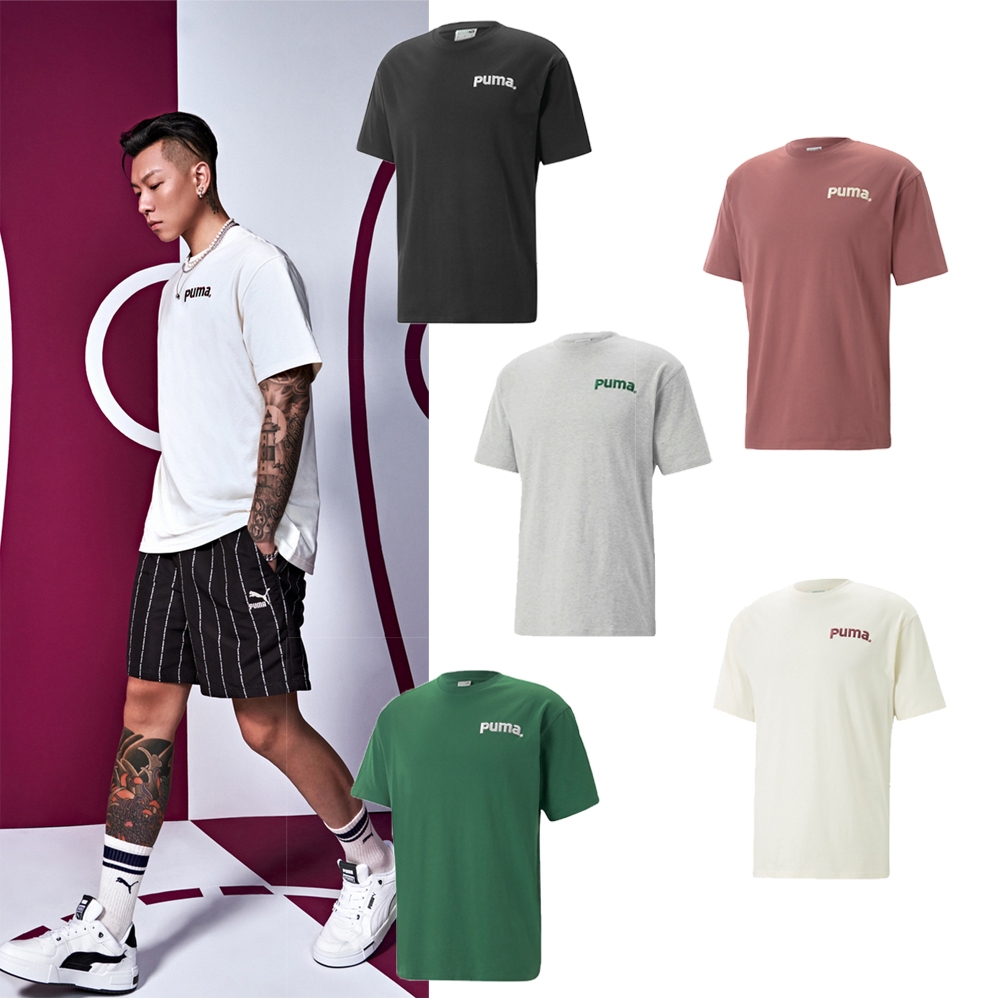 Puma 短袖 TEAM Graphic Tee 男款 短T 上衣 寬版 百搭 ESO 瘦子 著用款 單一價 62248601