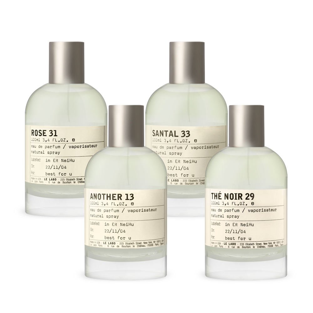 LE LABO 淡香精 100ml 多款可選 (附提袋)