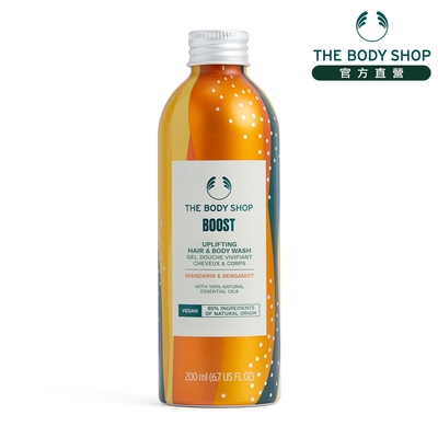 The Body Shop 激活力 頭髮&身體清潔露-200ML