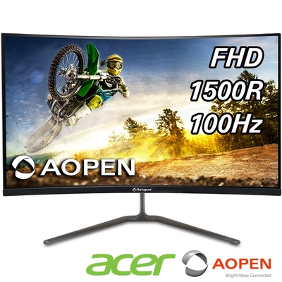 Aopen 27HC5R H 27型曲面電腦螢幕｜100hz抗閃
