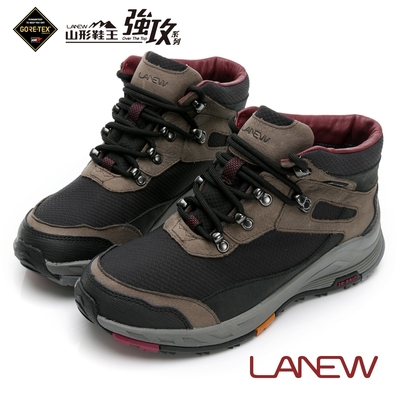  LA NEW 山形鞋王強攻系列 GORE-TEX DCS舒適動能 安底防滑郊山鞋(女227025036)