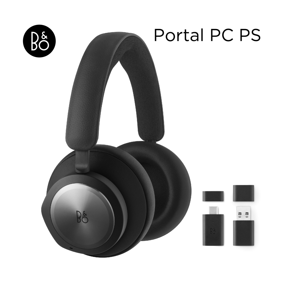 B&O Portal PC PS 遊戲娛樂耳機 尊爵黑