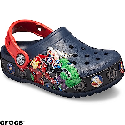 Crocs 卡駱馳 (童鞋) 復仇者聯盟酷閃小克駱格-205507-410