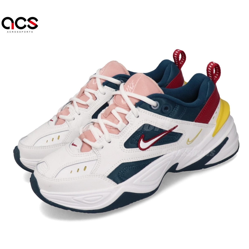 Nike 休閒鞋 Wmns Nike M2K Tekno 女鞋 白 藍 復古 老爹鞋 AO3108-402