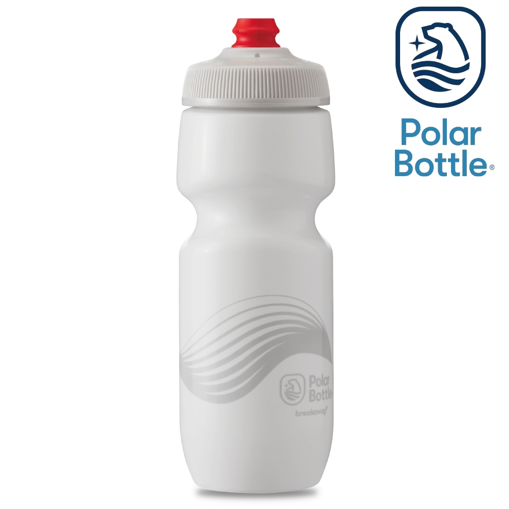 Polar Bottle 24oz 單層噴射水壺 WAVE 白