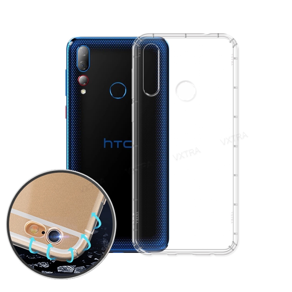 VXTRA HTC Desire 19+ 防摔氣墊保護殼 空壓殼 手機殼